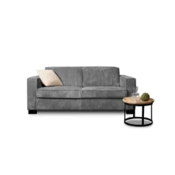 Bank Stuttgart 2-zits - Antraciet -Puur Woood Winkel 81003134 4000