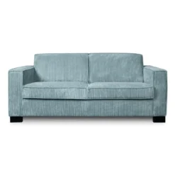 Bank Stuttgart 2-zits - Ribcord - Ijsblauw