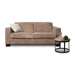 Bank Stuttgart 3-zits - Mokka -Puur Woood Winkel 81003136 3163