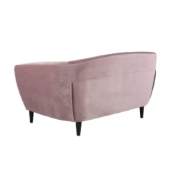 Bank Thyrza 2-zits - Fluweel - Oudroze -Puur Woood Winkel 81017433 0200