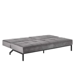 Slaapbank Linz - Velvet Donkergrijs -Puur Woood Winkel 81020379 0400