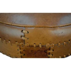 HSM Collection Barkruk Jari - Patchwork Leder - Cognac -Puur Woood Winkel 81021316 0400