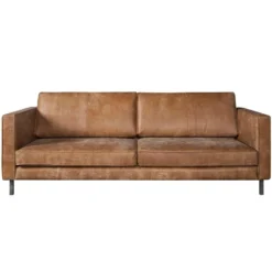 Bank Ferro 3,5-zits - Leer - Cognac