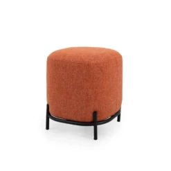 Tenzo Poef Harry - Koraal - 46x42x42 Cm