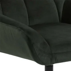 Fauteuil Devin - Stof - Donkergroen -Puur Woood Winkel 81027721 0400