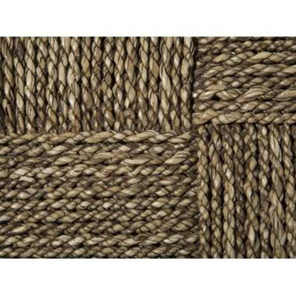 Beliani Bijzettafel KELSEY - Lichte Houtkleur Teakhout 2 Beliani Bijzettafel KELSEY - Lichte Houtkleur Teakhout - Afbeelding 2