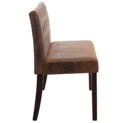 VidaXL Bankje 148,5 Cm Kunstsuède Bruin -Puur Woood Winkel 86cbbe0d324b472a8f16cac4dd0217ff