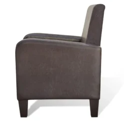 VidaXL Fauteuil Kunstleer Bruin -Puur Woood Winkel 90e751a148464967a75d1ba018ecbcf3