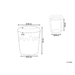 Beliani Poef MOUSEE - Beige Fluweel -Puur Woood Winkel 91372f2687704550984d17f2385e2034