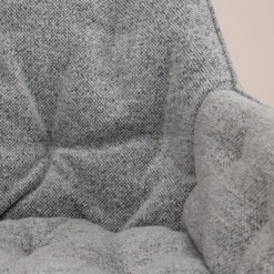 Sohome Eetkamerstoel - Set Van 2 - Otto - Bouclé - Grijs -Puur Woood Winkel 924498de83404fe7803753cc70988f01