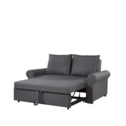 Beliani Slaapbank - SILDA Grijs Polyester -Puur Woood Winkel 930302d50ce04d808b87dcffc350c914