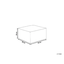 Beliani Poef MUKKI - Grijs Polyester -Puur Woood Winkel 9837060088e24e61b8ef61589bd0a96b 4