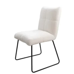 Giga Meubel Eetkamerstoel Teddy Wit - Stoel Felice -Puur Woood Winkel 9b2031ebc8e64db7bab5c0334adf4289