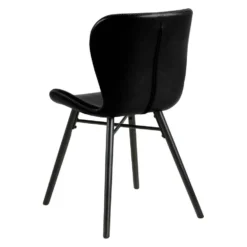 Sohome Eetkamerstoel - Set Van 2 - Jasmaine - PU - Zwart -Puur Woood Winkel a13277cf2c5f4248a1d50982a8296310