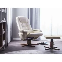 Beliani Massagestoel RELAXPRO - Beige Kunstleer 6 Beliani Massagestoel RELAXPRO - Beige Kunstleer -Puur Woood Winkel a671a964b72549fb8cf2a782cd46408d