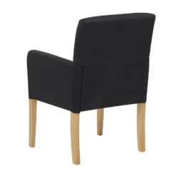 Beliani Eetkamerstoel ROCKEFELLER - Zwart Polyester 6 Beliani Eetkamerstoel ROCKEFELLER - Zwart Polyester -Puur Woood Winkel aaf1e4e973fe4cd5b8d73b31e9282d3c