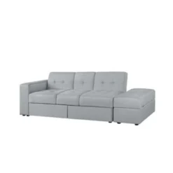 Beliani Driezitsbank - FALSTER Grijs Polyester 7 Beliani Driezitsbank - FALSTER Grijs Polyester -Puur Woood Winkel b1218d11bf1349b3ab08664301d77784