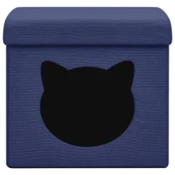VidaXL Opbergkruk Met Kattenpatroon Inklapbaar Stof Blauw 6 VidaXL Opbergkruk Met Kattenpatroon Inklapbaar Stof Blauw -Puur Woood Winkel b6851d1f8dcf459baf248feec7ca6eb6