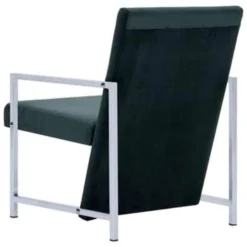 VidaXL Fauteuil Met Chromen Poten Fluweel Donkergroen -Puur Woood Winkel b8d6efb8e07f4b519ff2751ea5dfe6f0