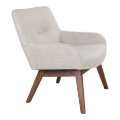 Giga Meubel Loungestoel Stof Zand/Bruin - Zithoogte 40cm -Puur Woood Winkel befd5ebcf76f4e64a4a0b107bcd734fe