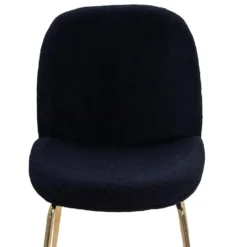 Giga Meubel Eetkamerstoel Teddy Zwart - Stoel Dewi Luxe -Puur Woood Winkel c6758ac6c090460fb52fb1ac014fdc6f