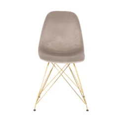 Giga Meubel Eetkamerstoel Velvet Champagne - Gouden Onderstel - Set Van 2 - -Puur Woood Winkel c7f4aa3db34e42db9e3e2183678e82eb