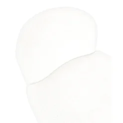 Giga Meubel Draaifauteuil Teddy Wit - Zithoogte 44cm - Fauteuil Swivel -Puur Woood Winkel cc91a0787718484885be62a86ce6c679