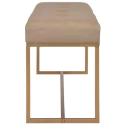 VidaXL Bankje 120 Cm Fluweel Beige -Puur Woood Winkel cdfa4379f6ea4f79be9b24c9a1c296f1