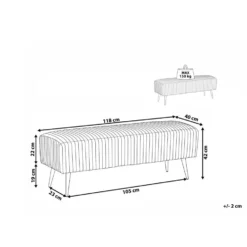 Beliani Hocker PATERSON - Oranje Fluweel -Puur Woood Winkel d18a72eed4bf42b2957dc37cccaaaa89