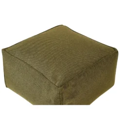 Beliani Poef MUKKI - Groen Polyester -Puur Woood Winkel d6cccd65359b40ad92c84124cb21b6c1