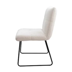 Giga Meubel Eetkamerstoel Teddy Wit - Stoel Felice -Puur Woood Winkel d9db1fab9b764eb5945470b5c4aec139