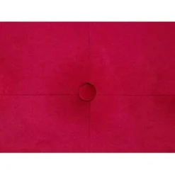 Beliani Poef TAMPA - Rood Fluweel -Puur Woood Winkel e0f61f04df0648f98681c6b88ca2bf87