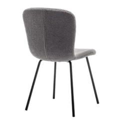 Furnihaus Eetkamerstoelen Set Van 4 - Luca - Teddy - Grijs -Puur Woood Winkel e0f93782a493494ab9f15d8ddcfd4abd