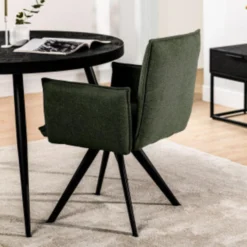 Hoyz Collection - Eetkamerstoel E610 Groen - 64x62x87 - Set Van 2 -Puur Woood Winkel e392c19e704a467f8f83c2f5779fba0e