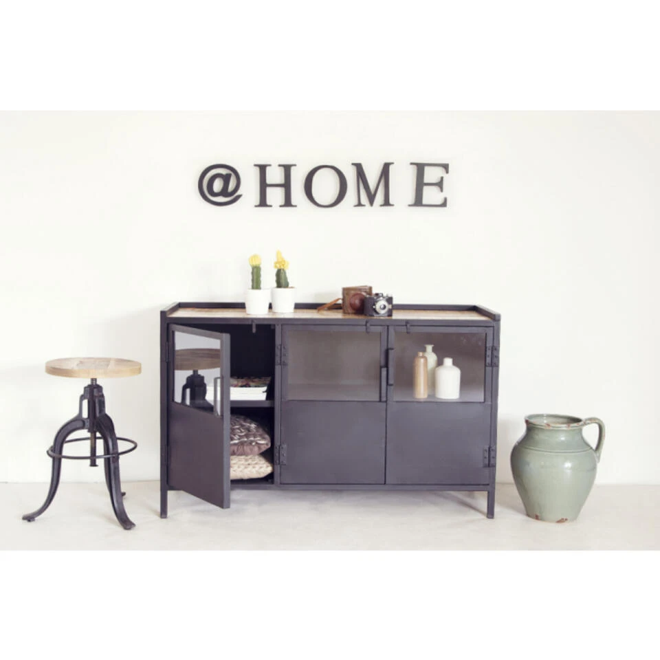 Giga Meubel Kruk Industrieel - Verstelbaar 4 Giga Meubel Kruk Industrieel - Verstelbaar - Afbeelding 4