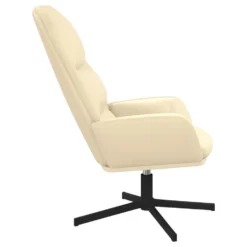 VidaXL Relaxstoel Kunstleer Crèmewit -Puur Woood Winkel e8ab995823084661931697e11805dee0