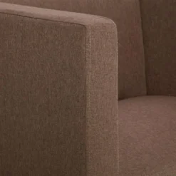 VidaXL Fauteuil Kubus Stof Bruin -Puur Woood Winkel ec161fefedbf4608a636e2608ae8476b