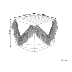 Beliani Poef KOCHI - Roze Katoen, Polyester 6 Beliani Poef KOCHI - Roze Katoen, Polyester -Puur Woood Winkel f088cfec697f48798f468412d06d4626
