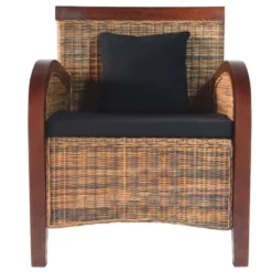 VidaXL Fauteuil Handgeweven Rattan -Puur Woood Winkel f09ea9670fd946e6a40bdfc840d46515