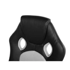 Beliani Bureaustoel FIGHTER - Zwart Kunstleer -Puur Woood Winkel f42410983267486daf864c05a3cc2a96