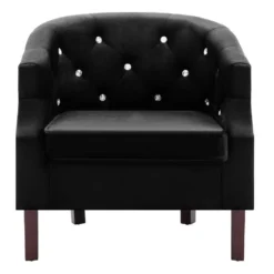 VidaXL Fauteuils Fluweel Zwart -Puur Woood Winkel f789b56a8ebc4e15815c036b0ecd9629