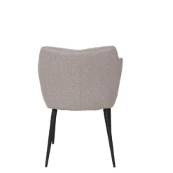 Giga Meubel Eetkamerstoel Beige - Boucle - 37x57x82cm - Ellis -Puur Woood Winkel fac158b4e33a4143808be950f8ca3675